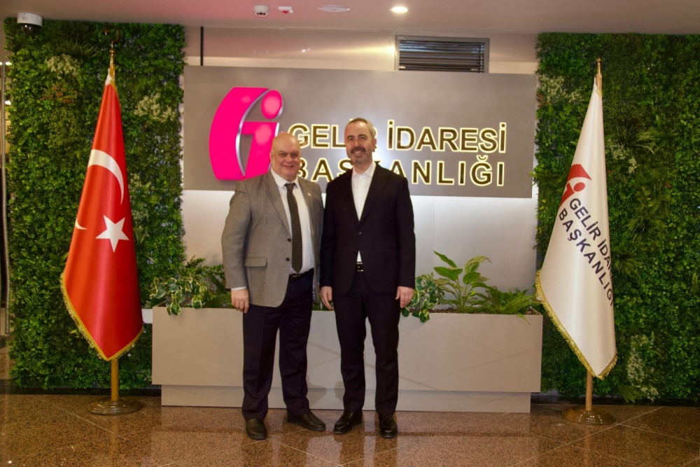 GİB BAŞKANI BEKİR BAYRAKDAR'I ZİYARETİMİZ